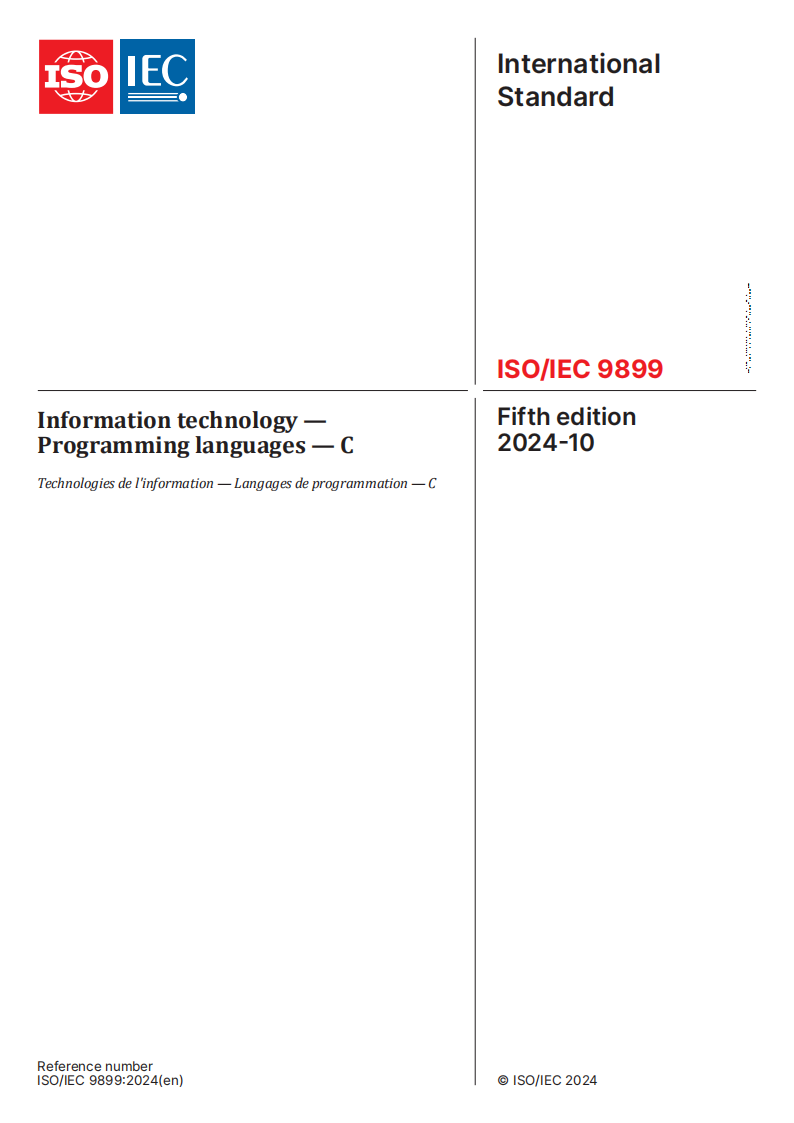 ISO/IEC 9899:2024